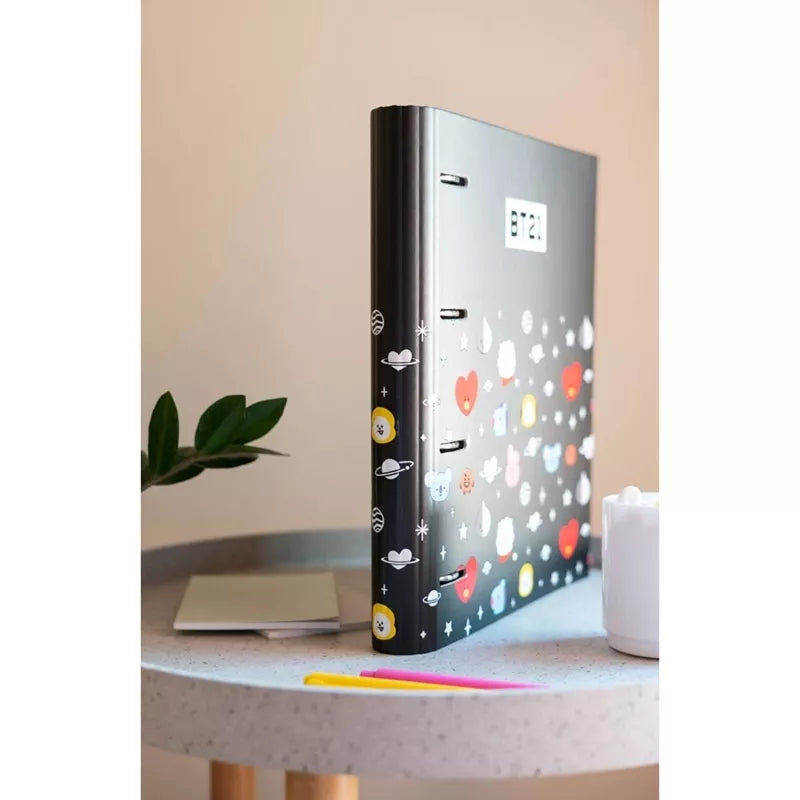 BT21 – segtuvas/žiedinis segtuvas su elastiniu dirželiu (4 žiedai)