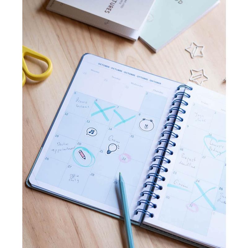 Line Friends – kalendorius 2020/2021 A5