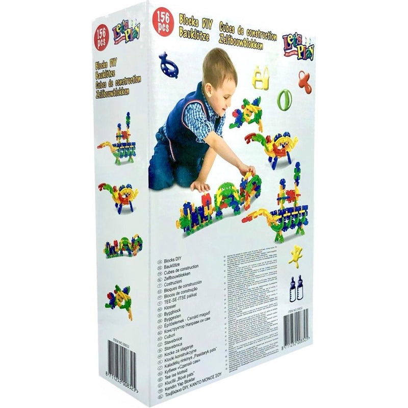 Žaiskime – Konstrukcinių blokų rinkinys vaikams (1 rinkinys)