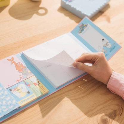 Moomins - Savaitės planuoklis A4 su lipniais lapeliais