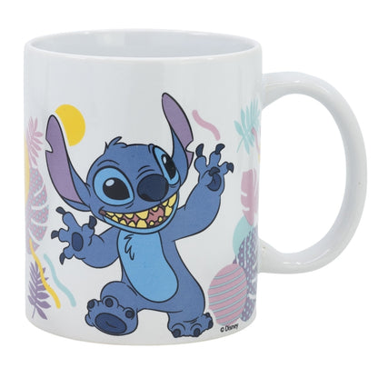 „Disney Stitch“ – keramikinis puodelis iš „Hawaiian Flower“ kolekcijos, 325 ml