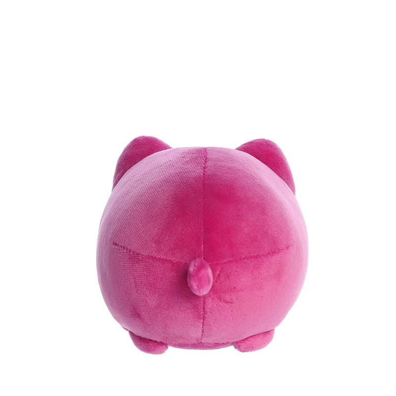 Tasty Peach - Pliušinis talismano žaislas 9 cm Cosmic Purple Meowchi
