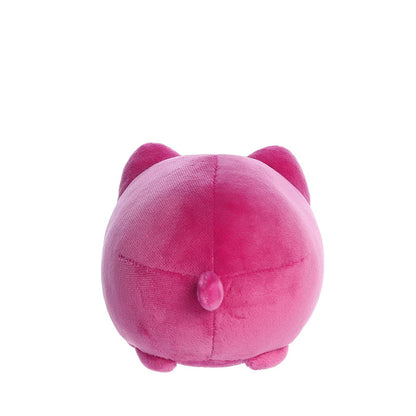 Tasty Peach - Pliušinis talismano žaislas 9 cm Cosmic Purple Meowchi