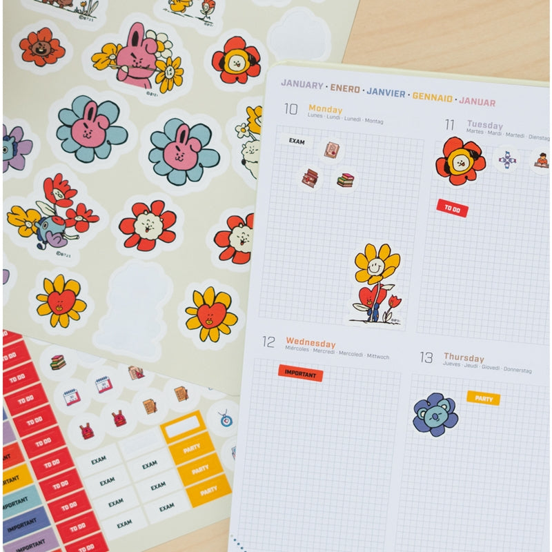 BT21 - Kalendorius 2021/2022 mokslo metams (baltas)