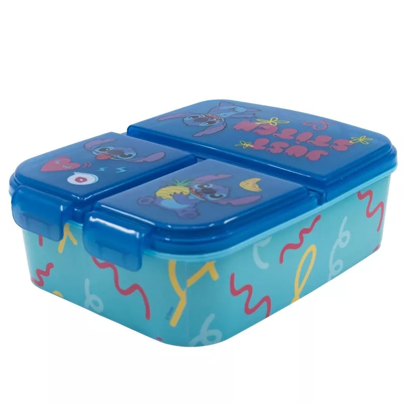 Disney Stitch – Pietų dėžutė su skyreliais iš „Palms“ kolekcijos