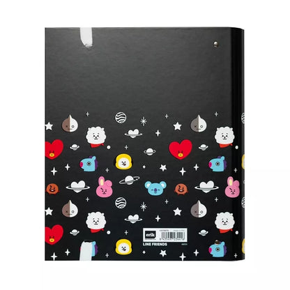 BT21 – segtuvas/žiedinis segtuvas su elastiniu dirželiu (4 žiedai)