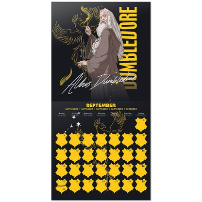 Hario Poteris – 2024 metų sieninis kalendorius (30 x 30 cm)