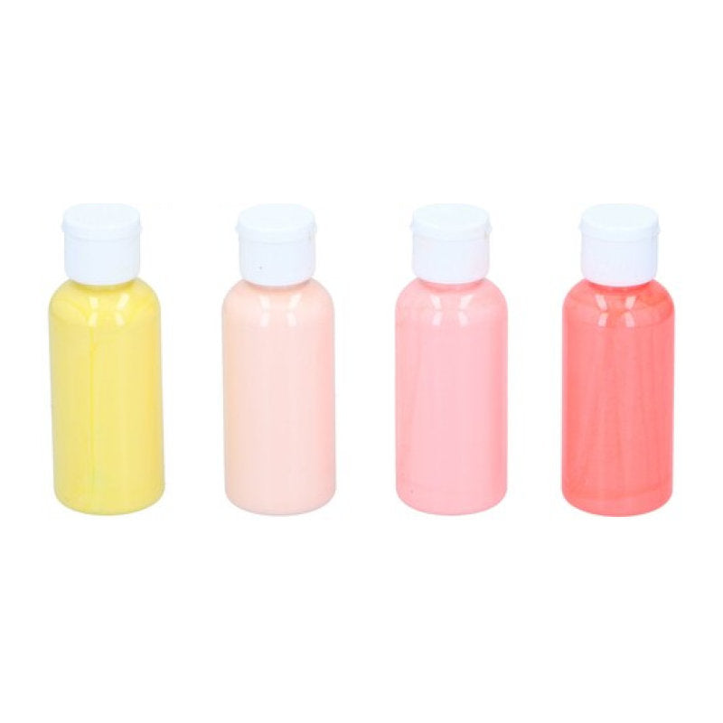 Artico - Akrilinių pastelinių dažų rinkinys 80 ml 4 spalvos (Rinkinys 1)