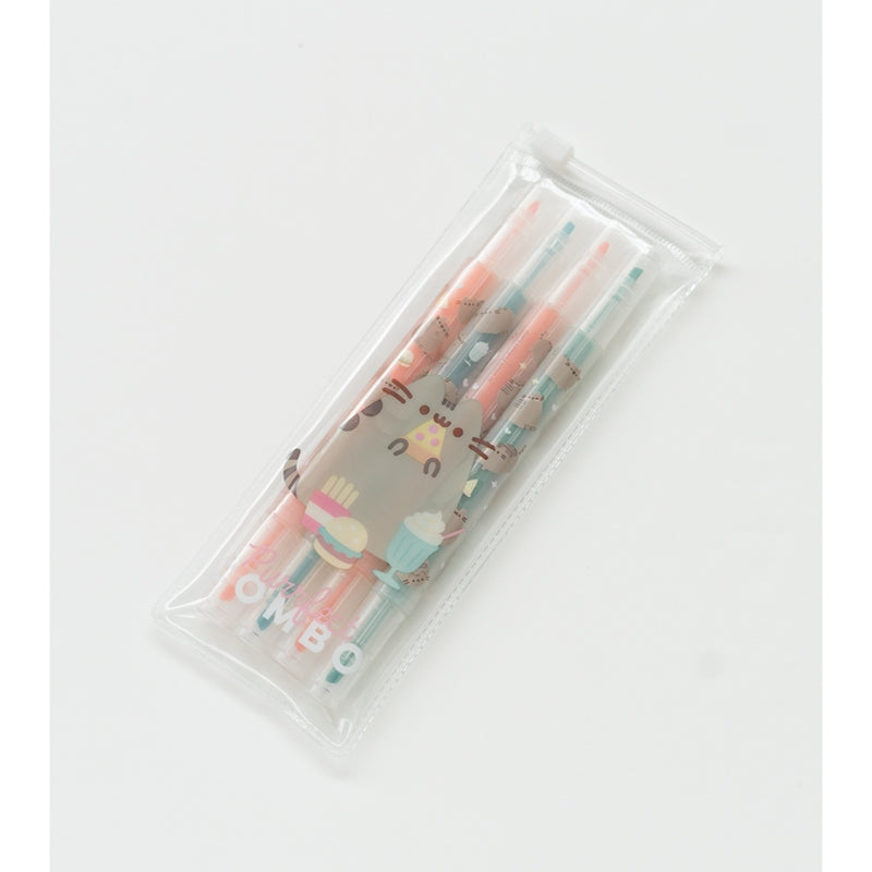 Pusheen – maisto tema parengtas raštinės reikmenų rinkinys