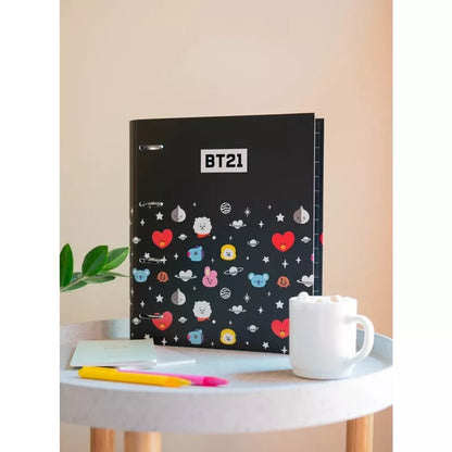 BT21 – segtuvas/žiedinis segtuvas su elastiniu dirželiu (4 žiedai)