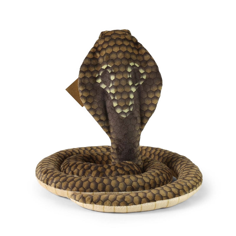 Rappa - Pliušinis realistiškas žaislas Gyvatė Kobra 127 cm Ekologiška