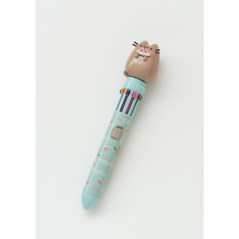 Pusheen – maisto tema parengtas raštinės reikmenų rinkinys