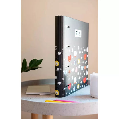 BT21 – segtuvas/žiedinis segtuvas su elastiniu dirželiu (4 žiedai)