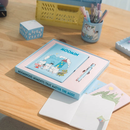 Moomins - Sąsiuvinis / Užrašinė A5 su rašikliu