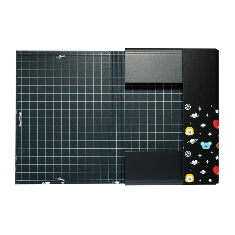 BT21 – Aplankas / portfelis su gumine juosta