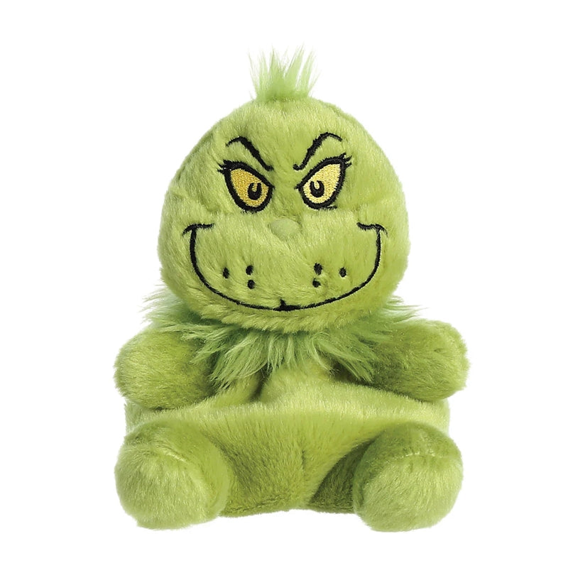 Grinch - Pliušinis žaislas, sėdintis Grinčas, 13 cm, iš Palm Pals kolekcijos