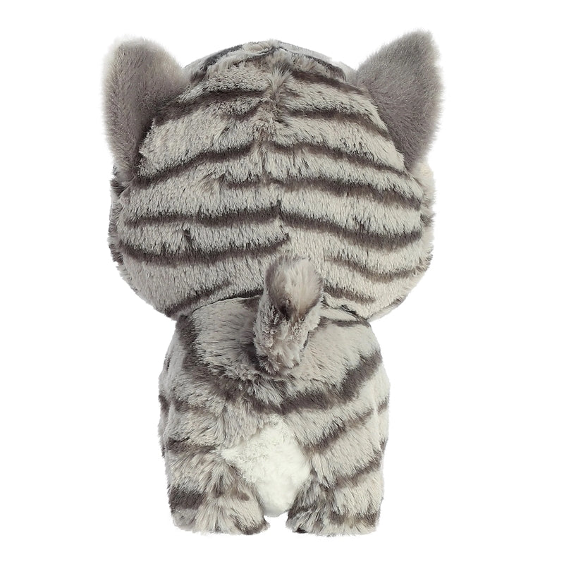 Teddy Pets - Minkštas žaislas / Guodžiantis žaislas, pilkos tabby katės, 17 cm