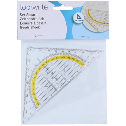 Topwrite – Geometrinis trikampis 3in1 14 cm
