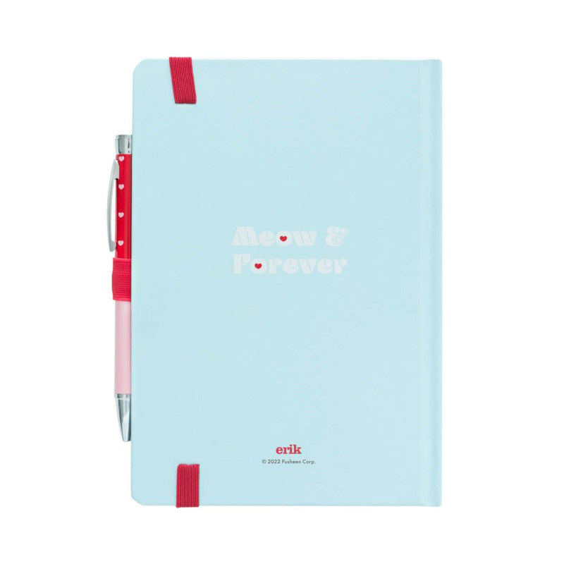 Pusheen – Bloknotas ir tušinukas su prožektoriumi iš "Purrfect Love" kolekcijos