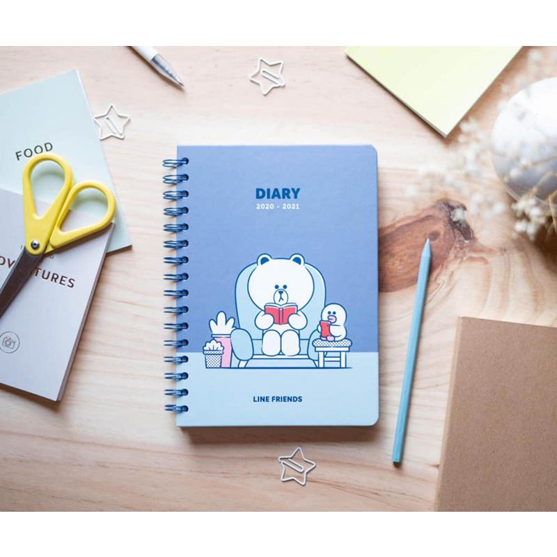 Line Friends – kalendorius 2020/2021 A5