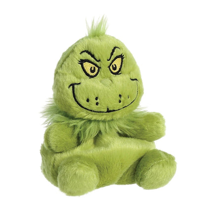Grinch - Pliušinis žaislas, sėdintis Grinčas, 13 cm, iš Palm Pals kolekcijos