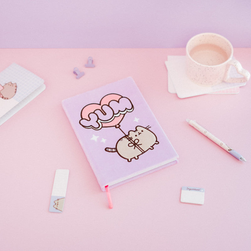Pusheen - Pliušinis užrašų knygelė / bloknotas A5 iš Akimirkų kolekcijos