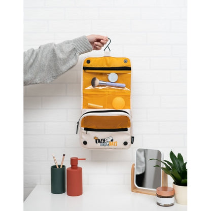 Snoopy - kelioninis tualeto reikmenų krepšys su pakabinamu kabliu