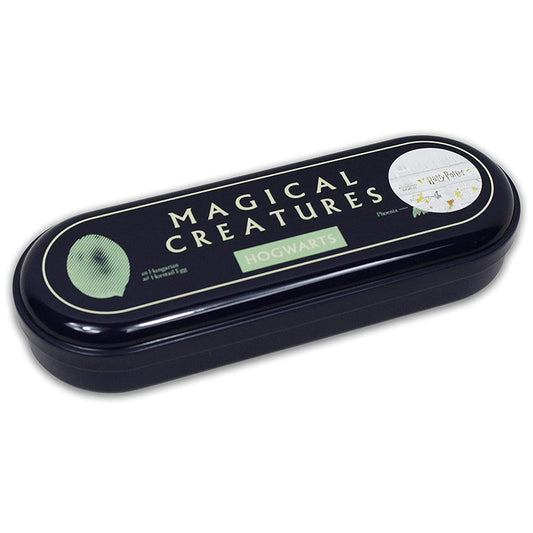 Hario Poterio – stebuklingų būtybių metalinis pieštukų dėklas (juodas)