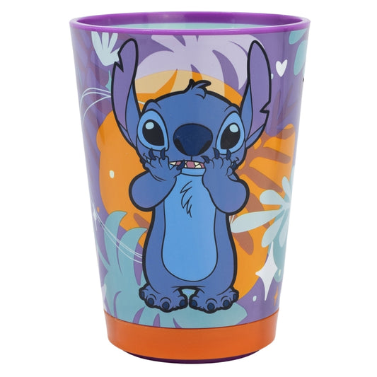 Disney Stitch – Atsparus kritimui ir išsiliejimui puodelis iš Aloha kolekcijos, 470 ml