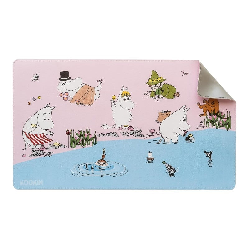 Moomins - XL kilimėlis stalui iš ekologinės odos 60 x 35 cm