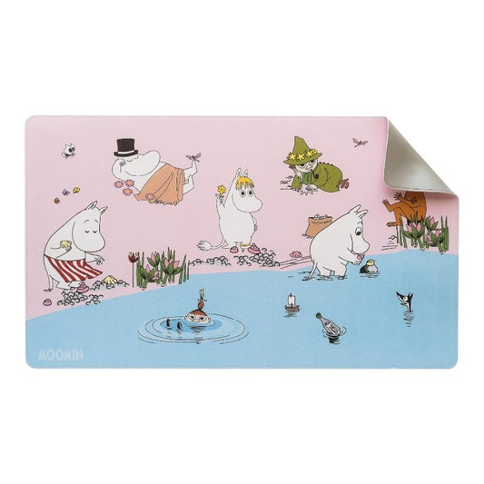 Moomins - XL kilimėlis stalui iš ekologinės odos 60 x 35 cm