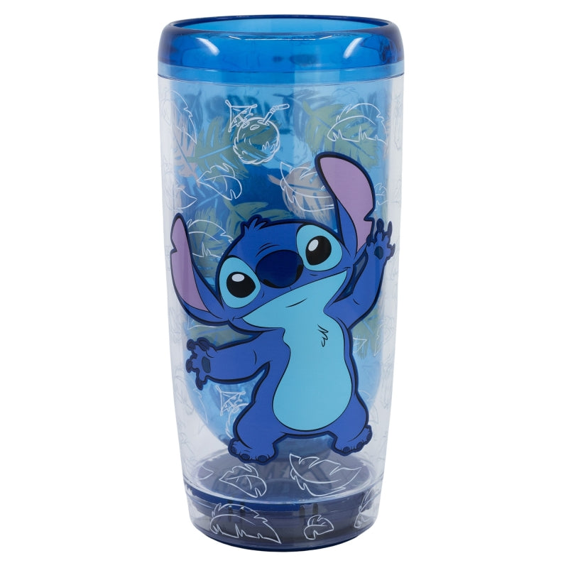 Disney Stitch – Dropsafe nuo išsiliejimo apsaugotas puodelis su dvigubomis sienelėmis iš Ohana kolekcijos 625 ml