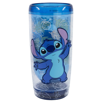 Disney Stitch – Dropsafe nuo išsiliejimo apsaugotas puodelis su dvigubomis sienelėmis iš Ohana kolekcijos 625 ml