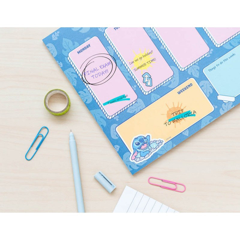 Disney Stitch – savaitinis planuoklis, 54 puslapiai, A4 formato