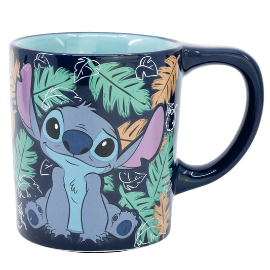 Disney Stitch – Keramikinis puodelis su „Dropsafe“ funkcija iš „Ohana“ kolekcijos, 300 ml