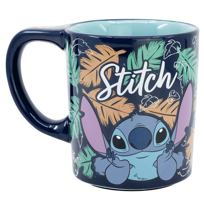 Disney Stitch – Keramikinis puodelis su „Dropsafe“ funkcija iš „Ohana“ kolekcijos, 300 ml