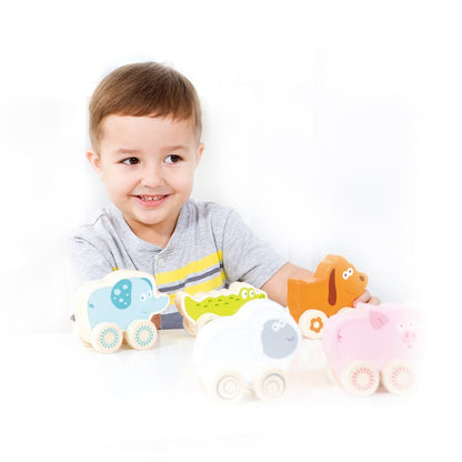 New Classic Toys – Mediniai bėgantys gyvūnai