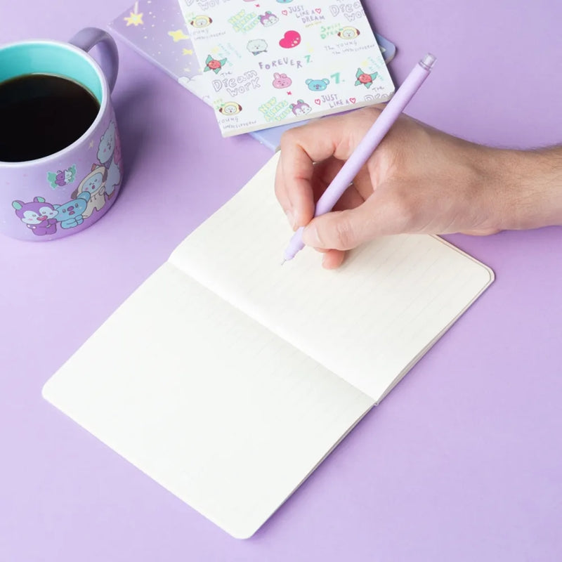 BT21 – MANG A6 Sąsiuvinių rinkinys (3 vnt.)