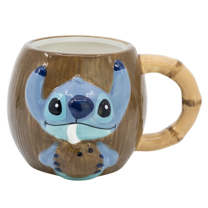 Disney Stitch – 3D keraminis puodelis dovanų dėžutėje iš Coconut kolekcijos, 325 ml
