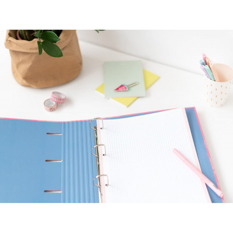 Disney Stitch – A4 formato segtuvas (4 žiedai, elastinė juosta)