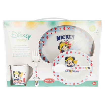 Mickey Mouse – didelis mikrobangų indų rinkinys (5 vnt.)