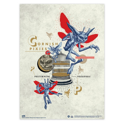 Haris Poteris - 2 sieninių plakatų rinkinys (38 x 52 cm)