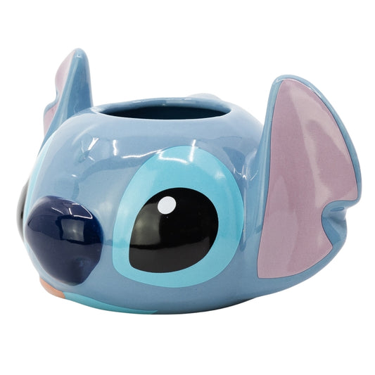 Disney Stitch - 3D Keraminis puodelis dovanų dėžutėje 375 ml