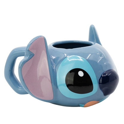 Disney Stitch - 3D Keraminis puodelis dovanų dėžutėje 375 ml