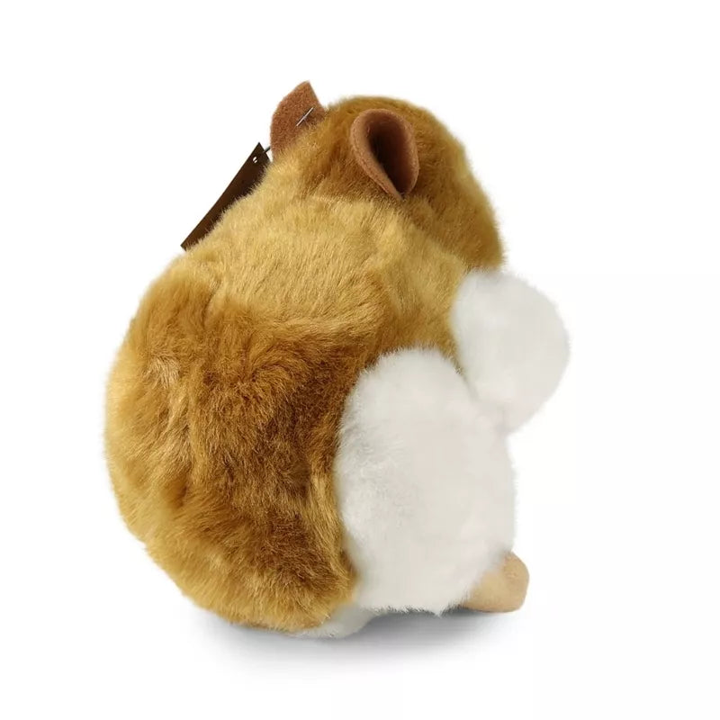 Rappa - Pliušinis, 13 cm, Ekologiškas, Realistiškas Sėdintis Žiurkėnas