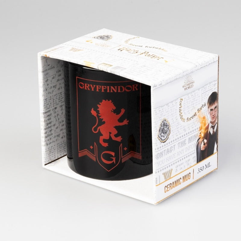 Harry Potter - Keraminis puodelis dovanų dėžutėje 350 ml Gryffindor