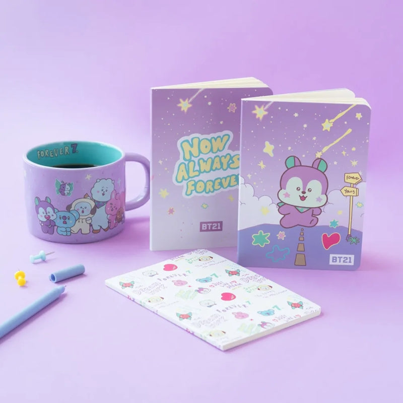 BT21 – MANG A6 Sąsiuvinių rinkinys (3 vnt.)