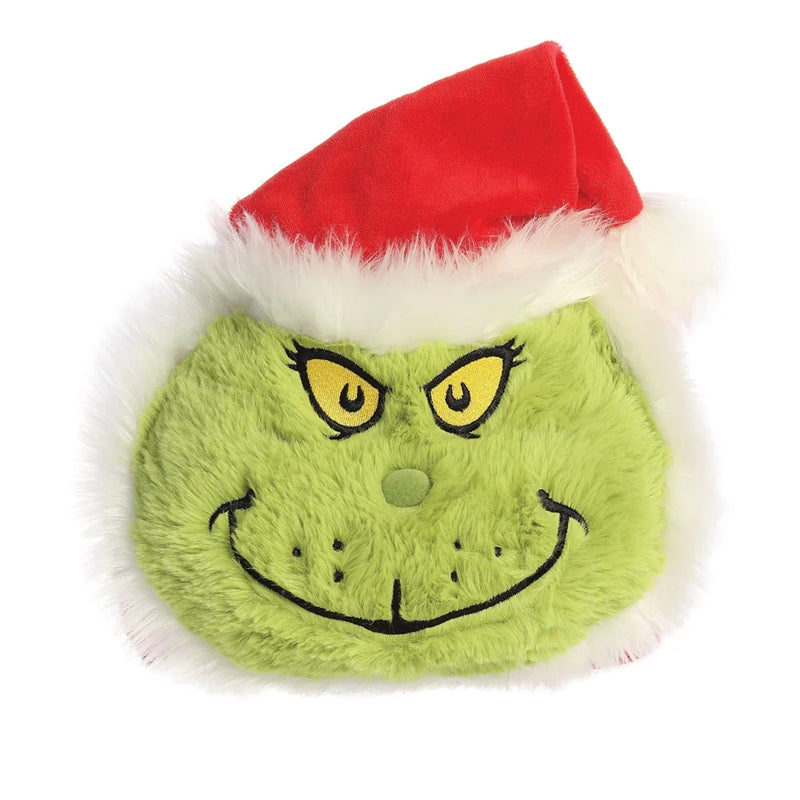 Grinčas - Pliušinis žaislas / Pagalvėlė, Grinčas su Kalėdų Senelio kostiumu, 25 cm iš Spudsters Collection