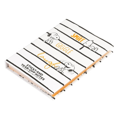 Snoopy - A6 lipnių lapelių sąsiuvinis iš kolekcijos "Lazy Days"