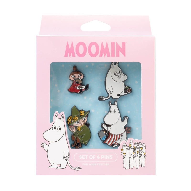Moomins - 4 segių rinkinys drabužiams arba kuprinei